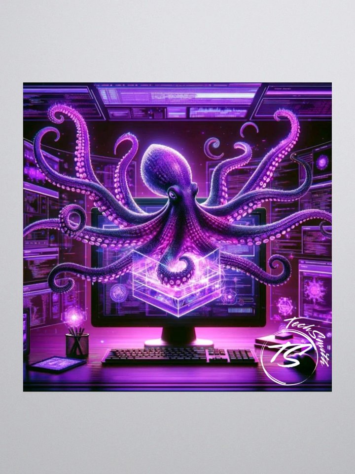 DDoS Octopus Sticker product image (1)