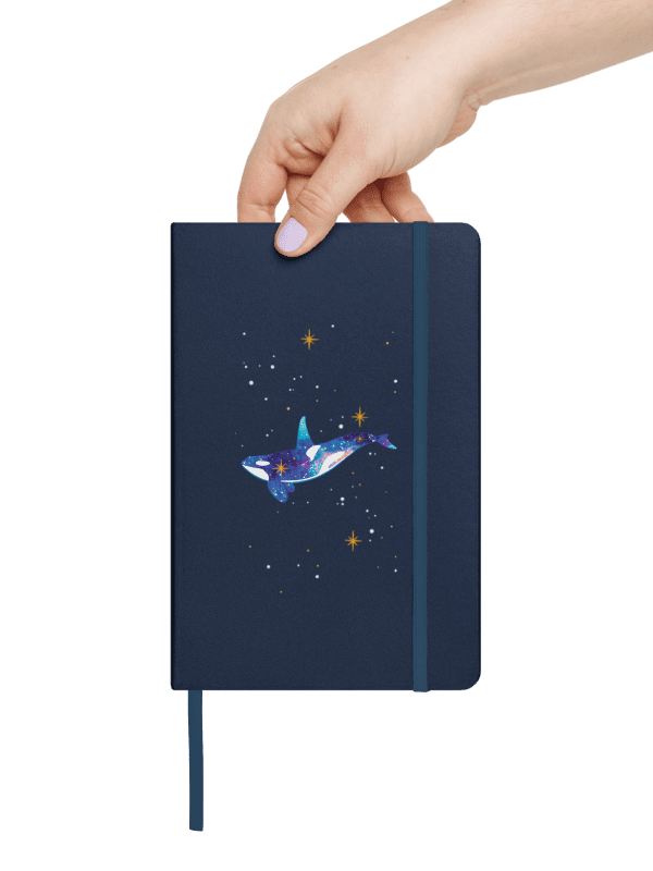 Galaxy Orca - Hardcover Notebook product image (6)