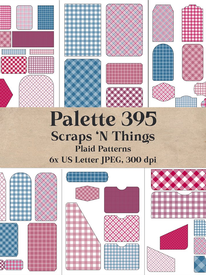 395 A Plaid Scraps 'N Things product image (1)