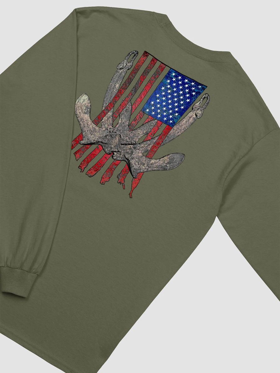 Twin Anchor & CE Flage tug Long Sleeve Tee product image (4)