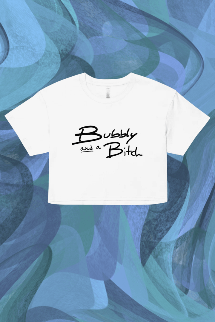 Bubbly and a B Women's Crop Top product image (1)