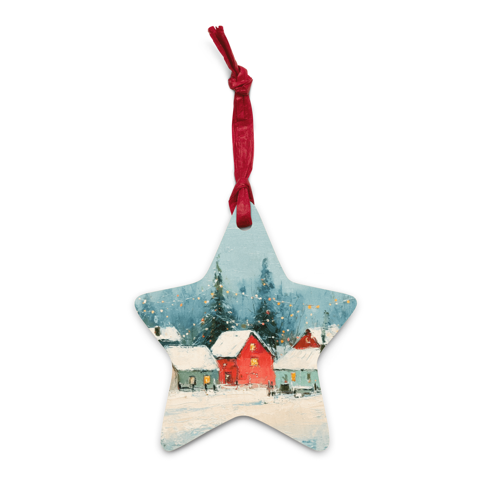 Winter Wonderland Wooden Ornaments product image (2)