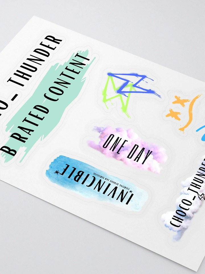 Choco_Thunder Sticker Sheet product image (2)