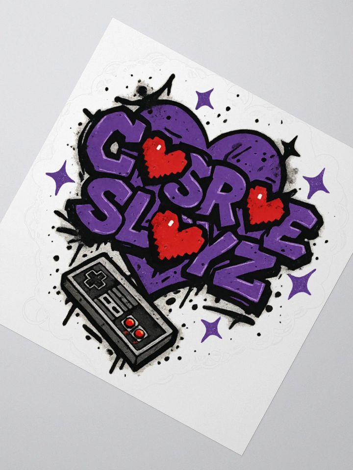 CasRaeSlayz Logo Graffiti Sticker product image (4)