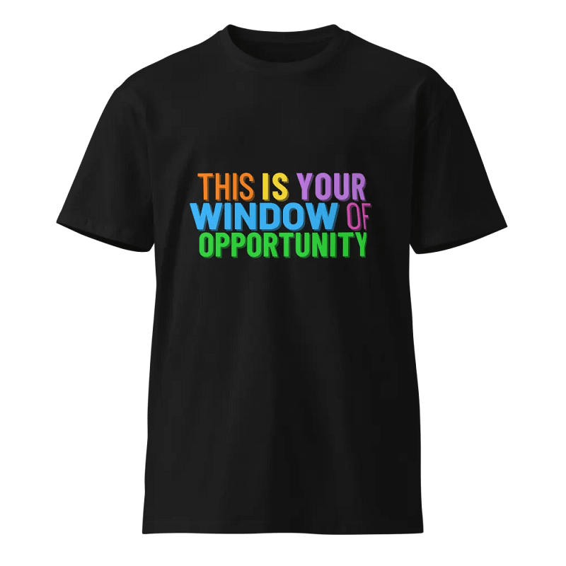 This Is Your Window of Opportunity Tee