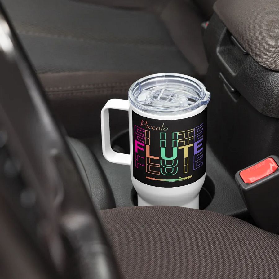 Symmetrical Flute Graphic Travel Mug - Picc product image (8)