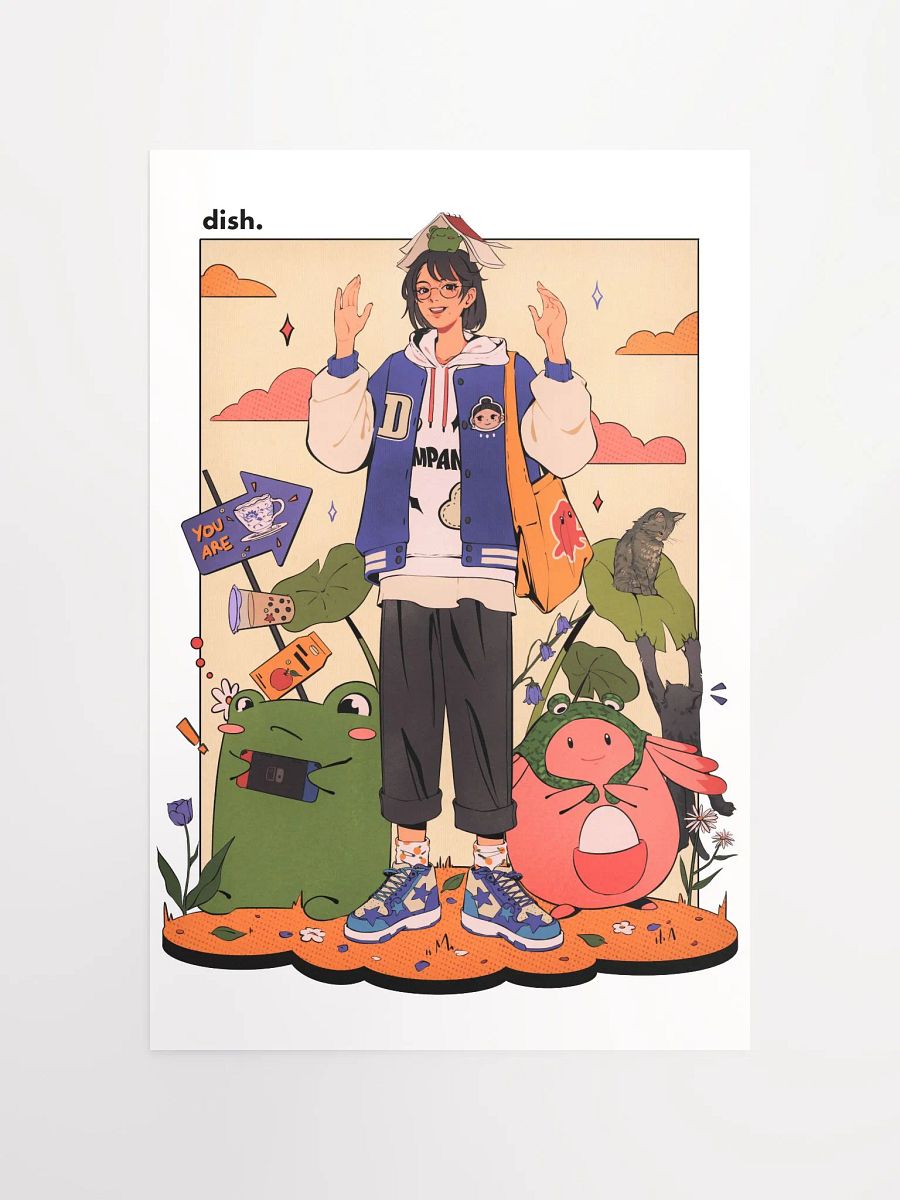 'dish street' matte poster product image (11)