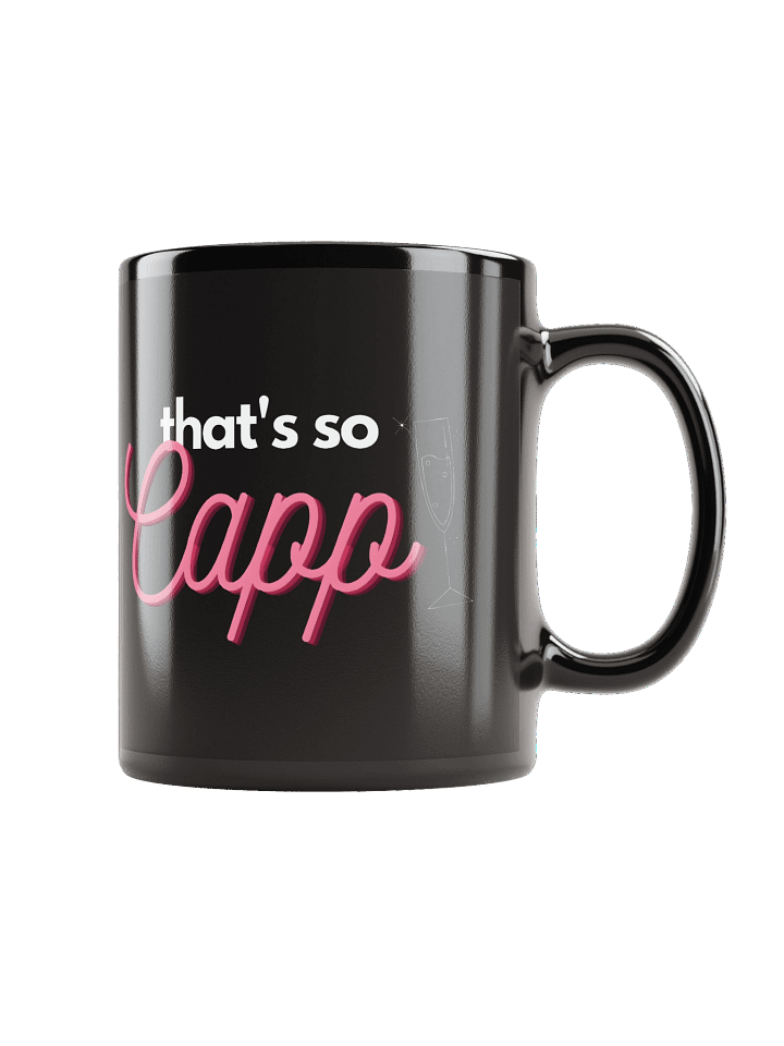 That's So Capp - Black Mug product image (1)