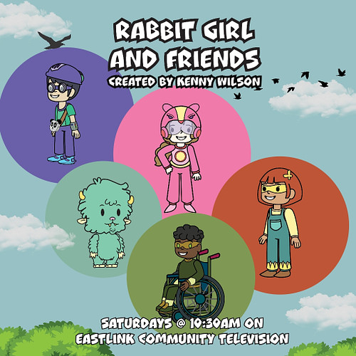 Super excited to share that another episode of Rabbit Girl and Friends is dropping this week on Eastlink Community Television...