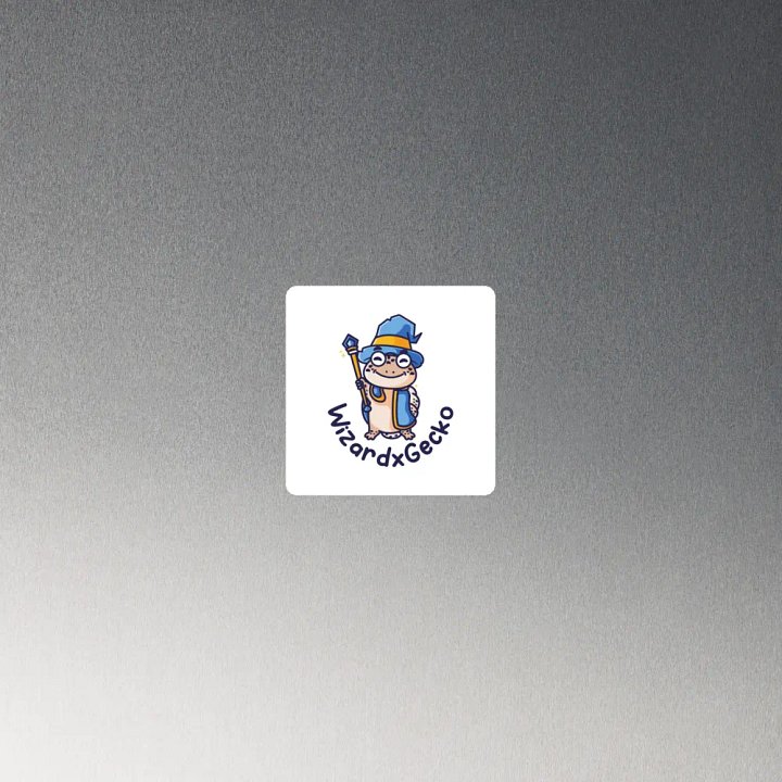 WizardxGecko Die-Cut Magnets product image (4)