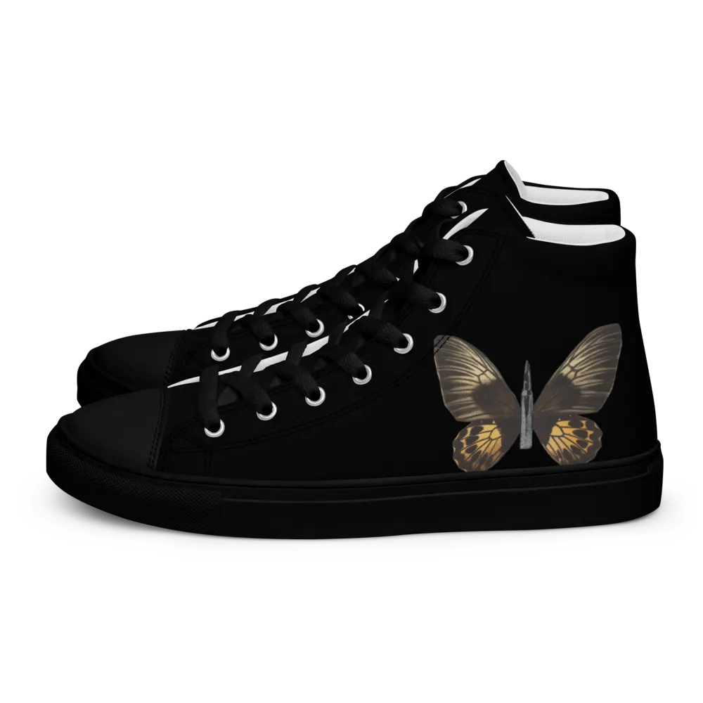 On The Wings Of A Butterfly Canvas Shoes product image (1)