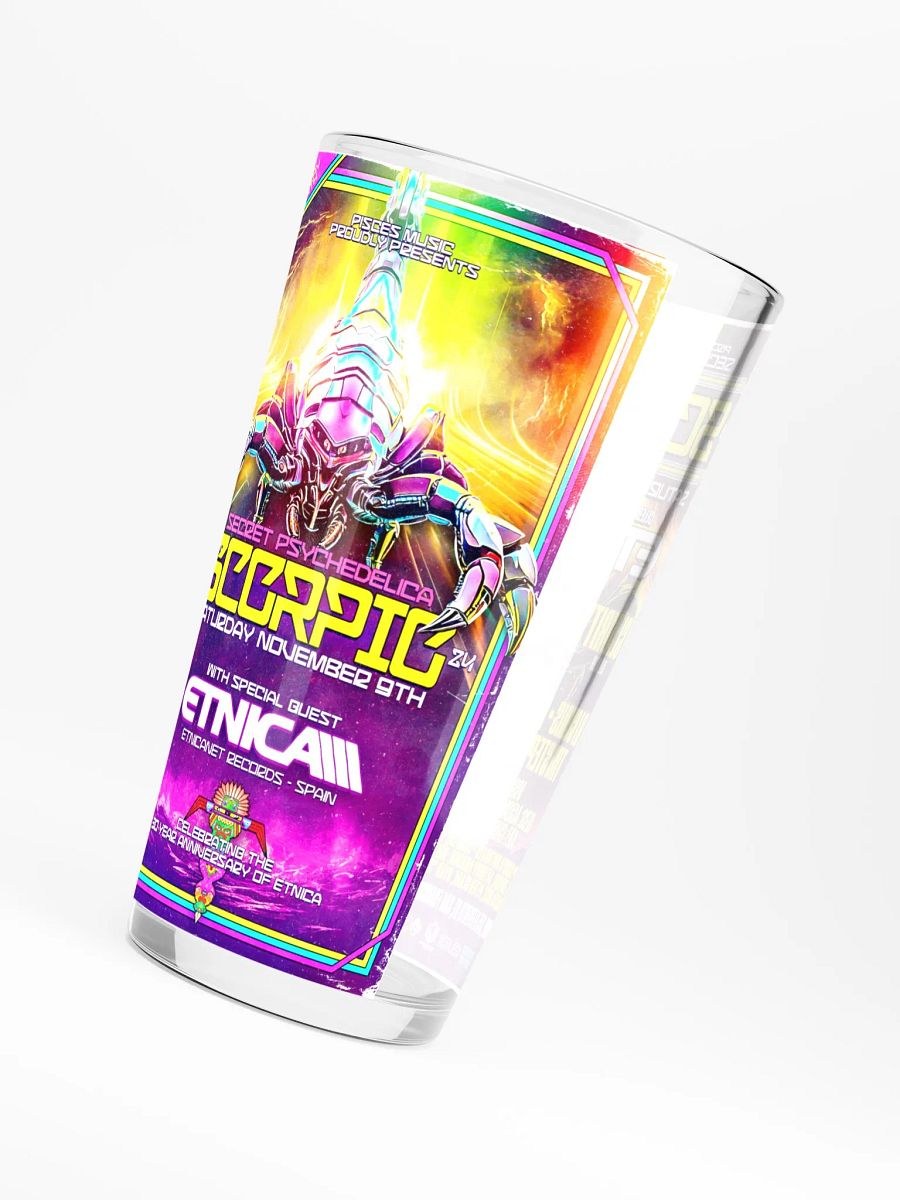 Scorpio 2024 Shaker Pint Glass product image (4)