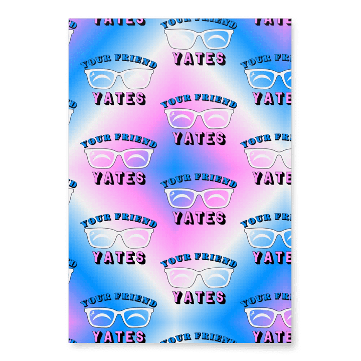 YourFriendYates Wrapping Paper product image (1)