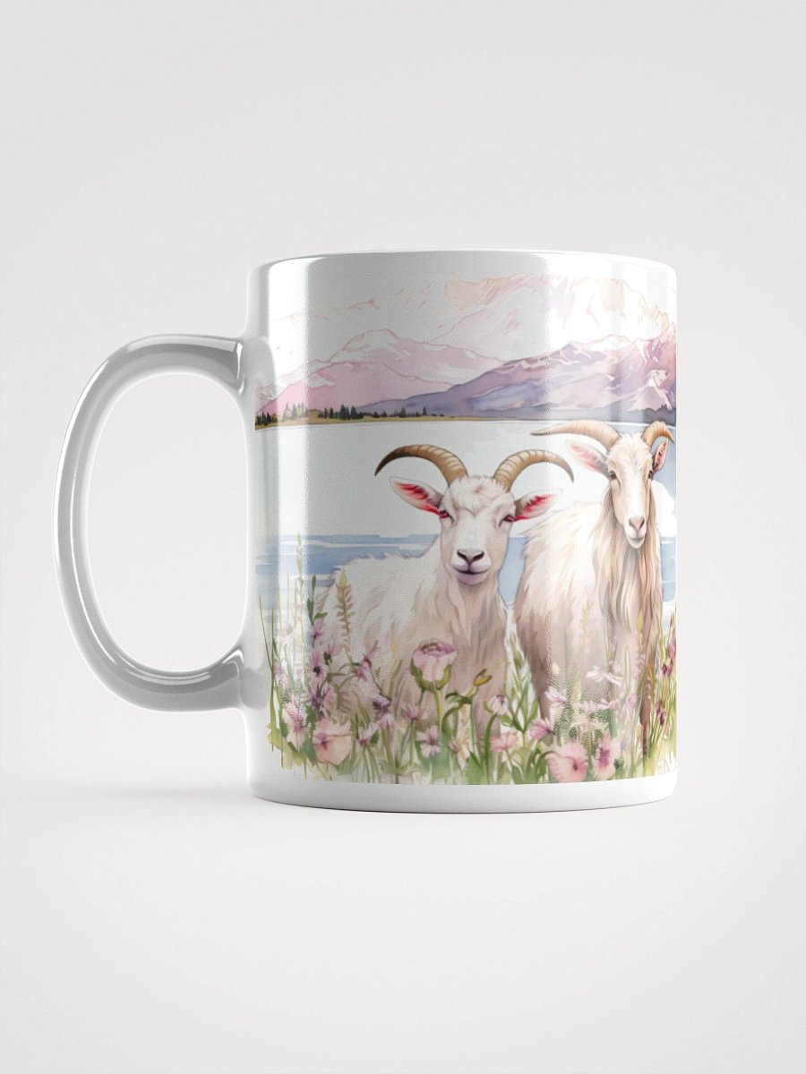 Every Farm Needs A Goat White Glossy Mug product image (5)