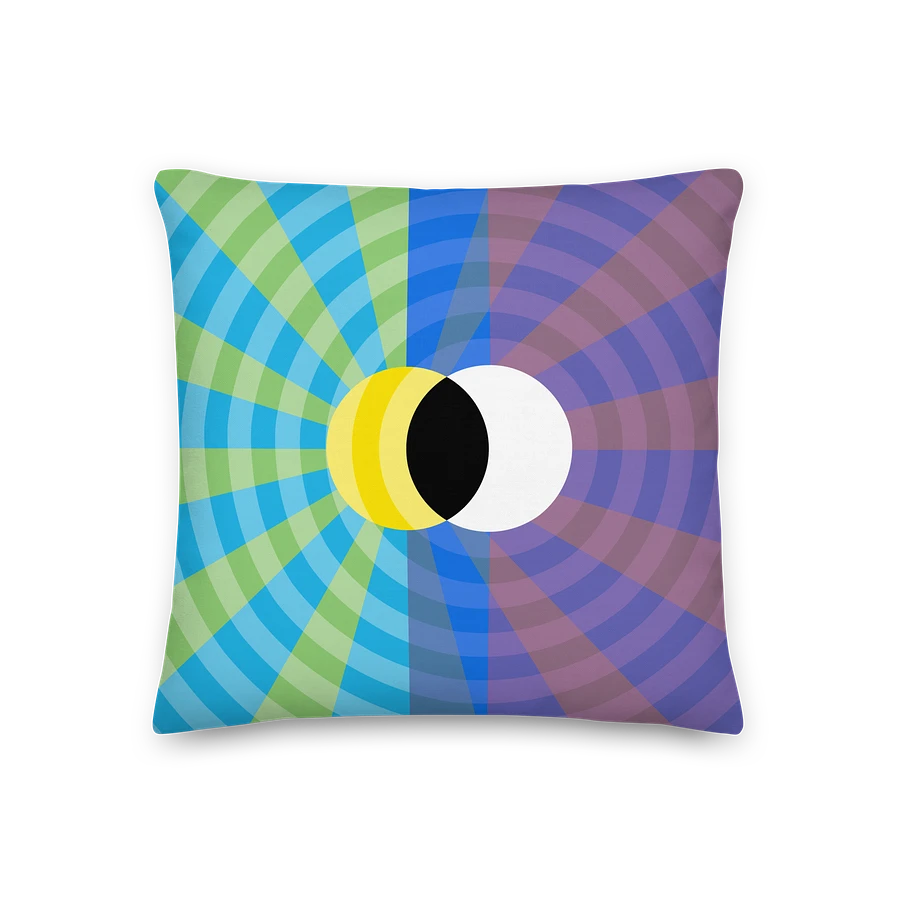 Kaleidoscope Eclipse Pillow Image 2