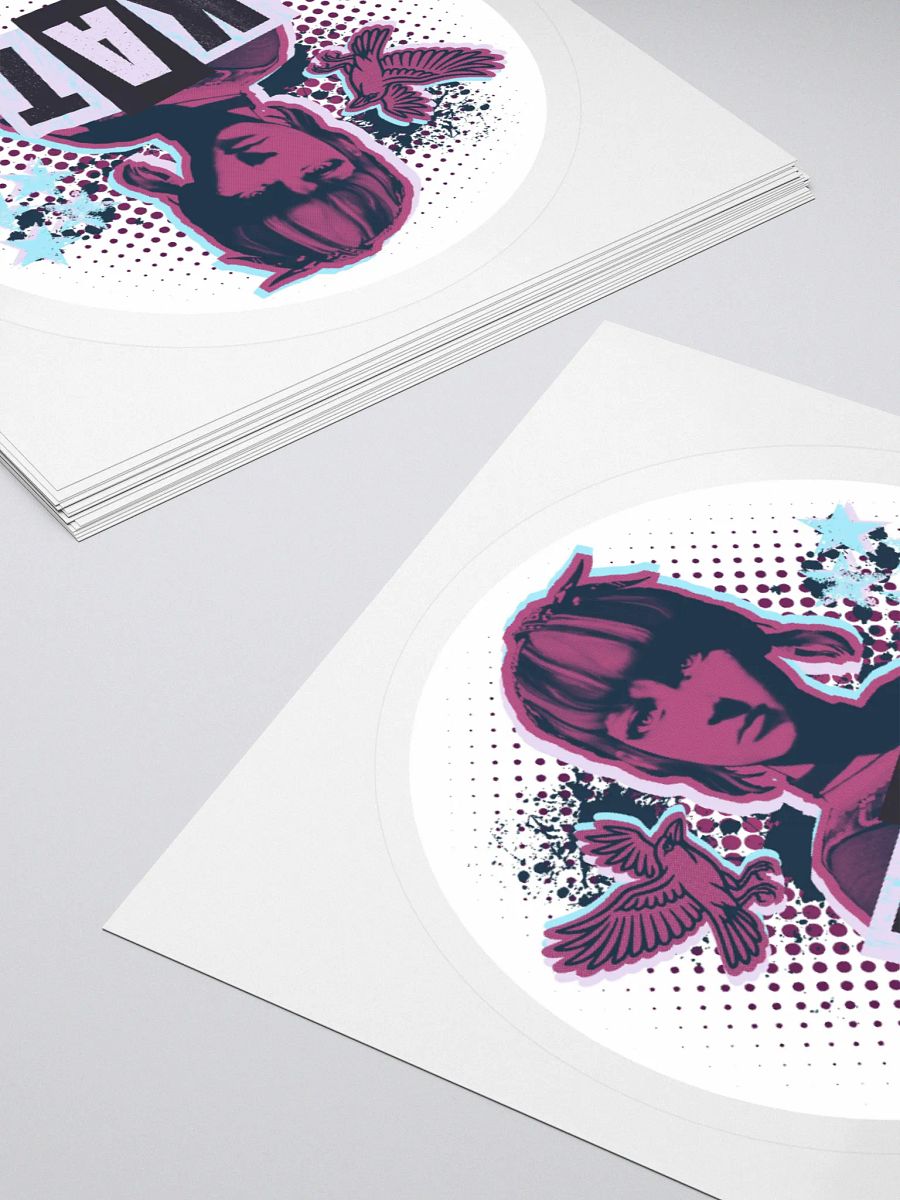 Lost Records: Bloom & Rage Kat Mikaelsen Grunge Sticker product image (12)