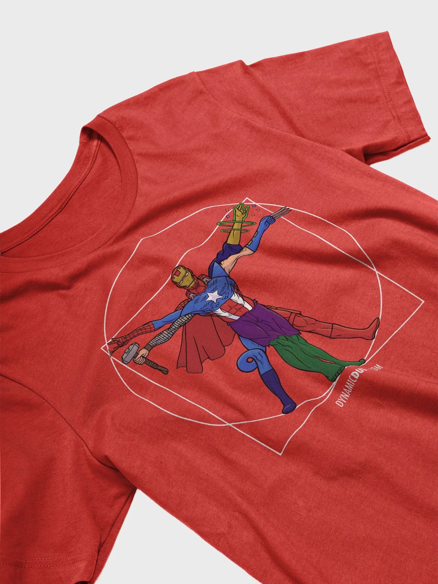 Marvel Vitruvian Man T-shirt product image (3)