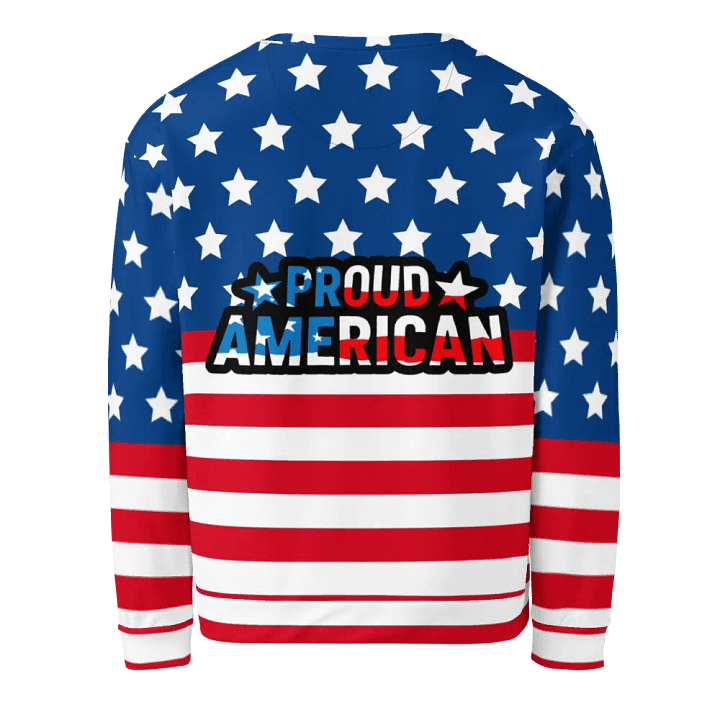 Sweatshirt: Proud American product image (2)