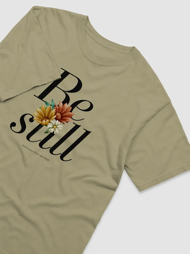 "Be Still" Floral Tee product image (2)