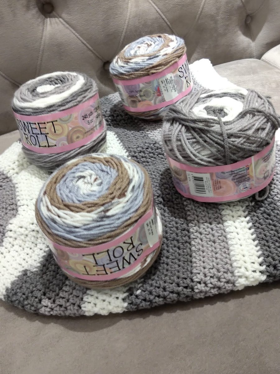 Easy cocoon blanket pdf pattern product image (2)