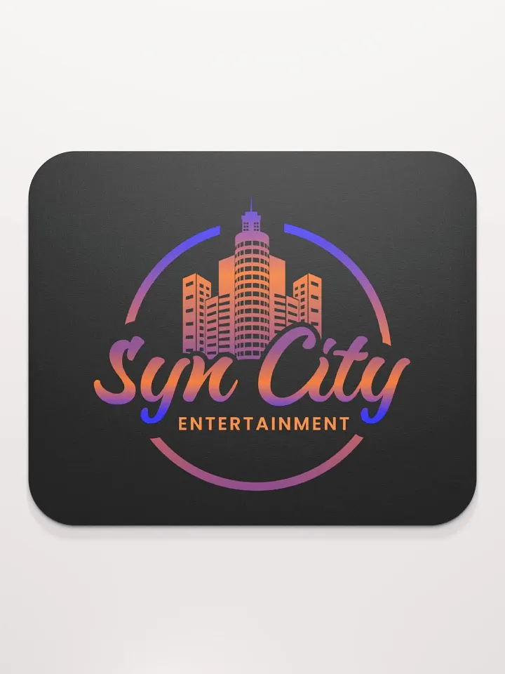SCE Logo On Black Mouse pad product image (2)