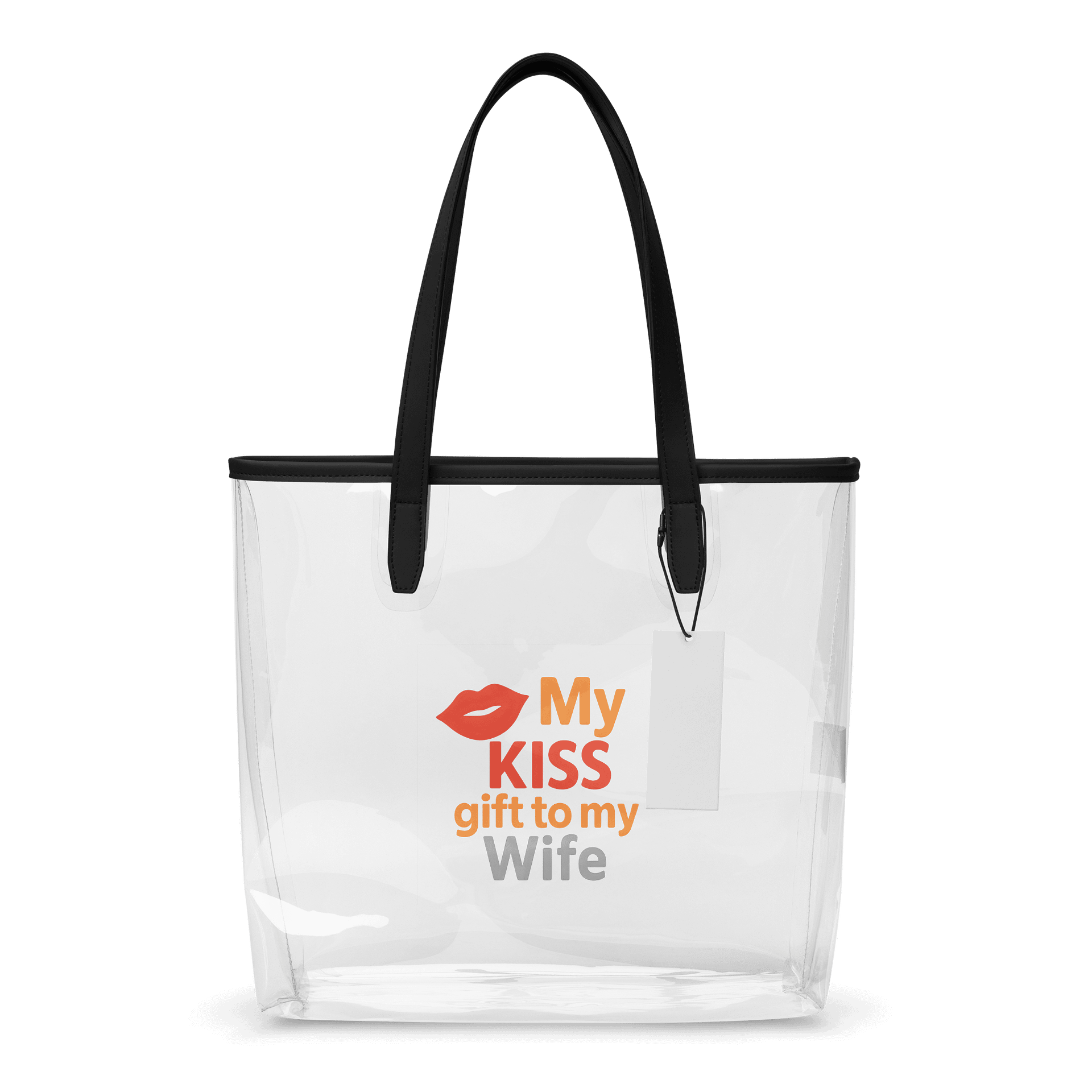 KISS of Style Clear Tote Bag product image (1)
