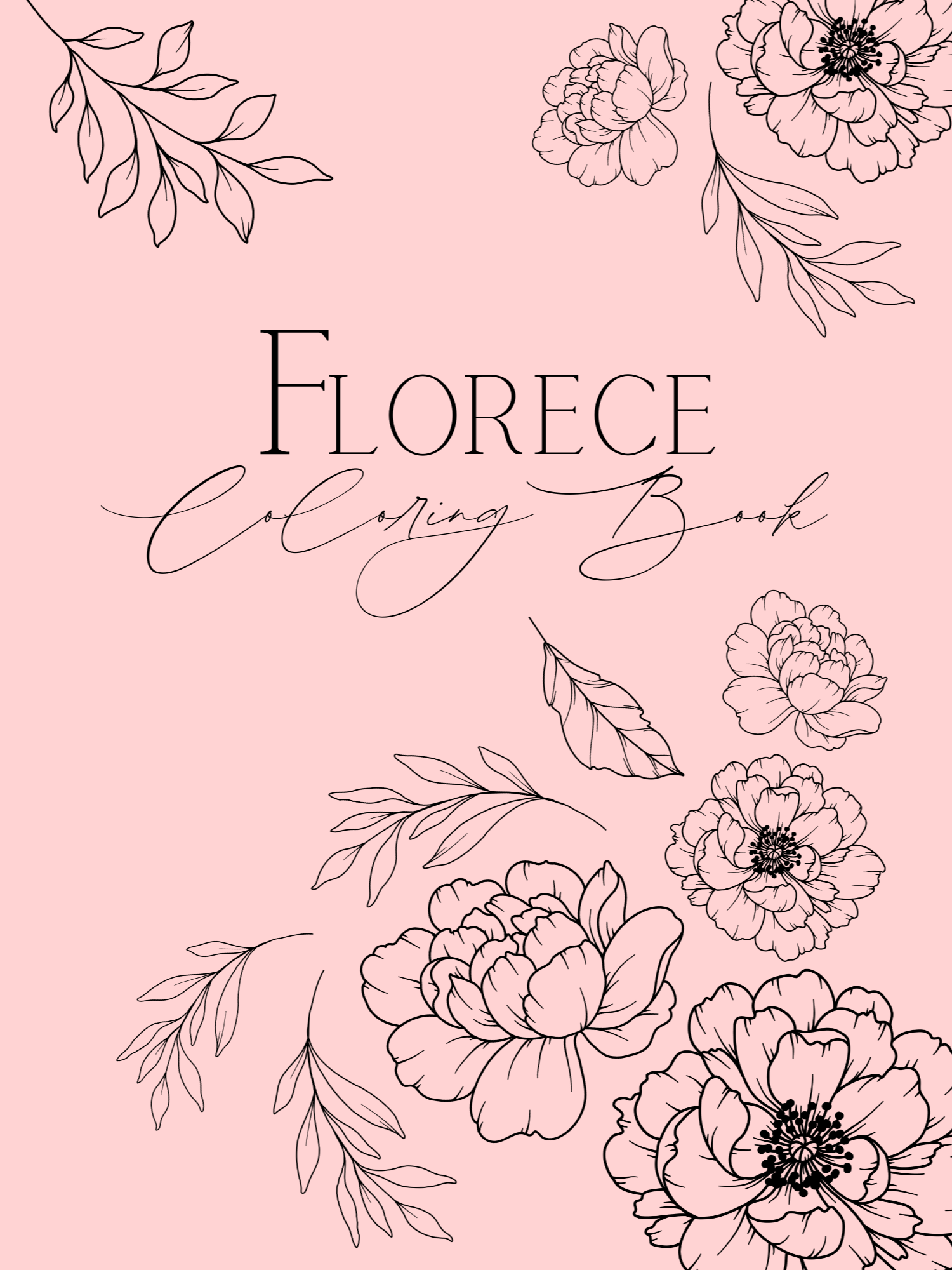 Coloring Book Florece product image (1)