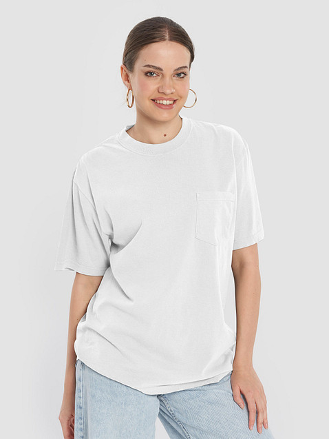 Photo showing Comfort Colors Unisex Garment-Dyed Pocket T-Shirt