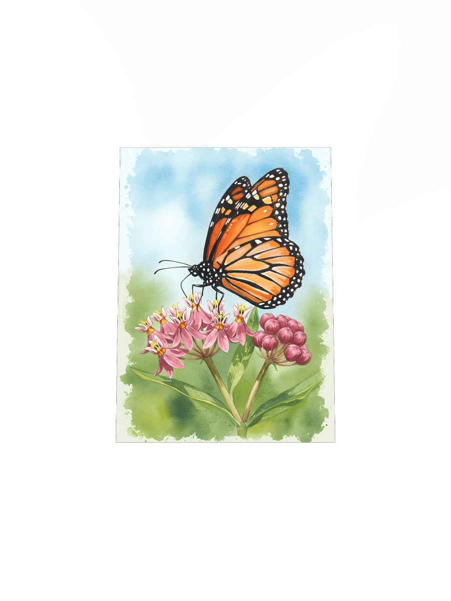 The Painted Pollinator: Monarch Butterfly Poster product image (23)