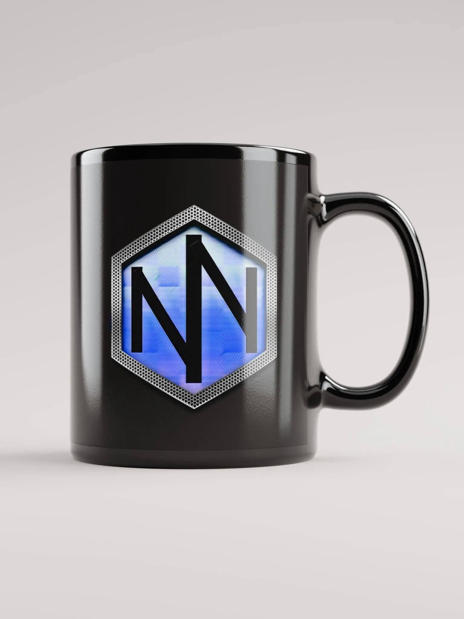 Neo Nobody (Blue) - Coffee Mug (Black) product image (1)