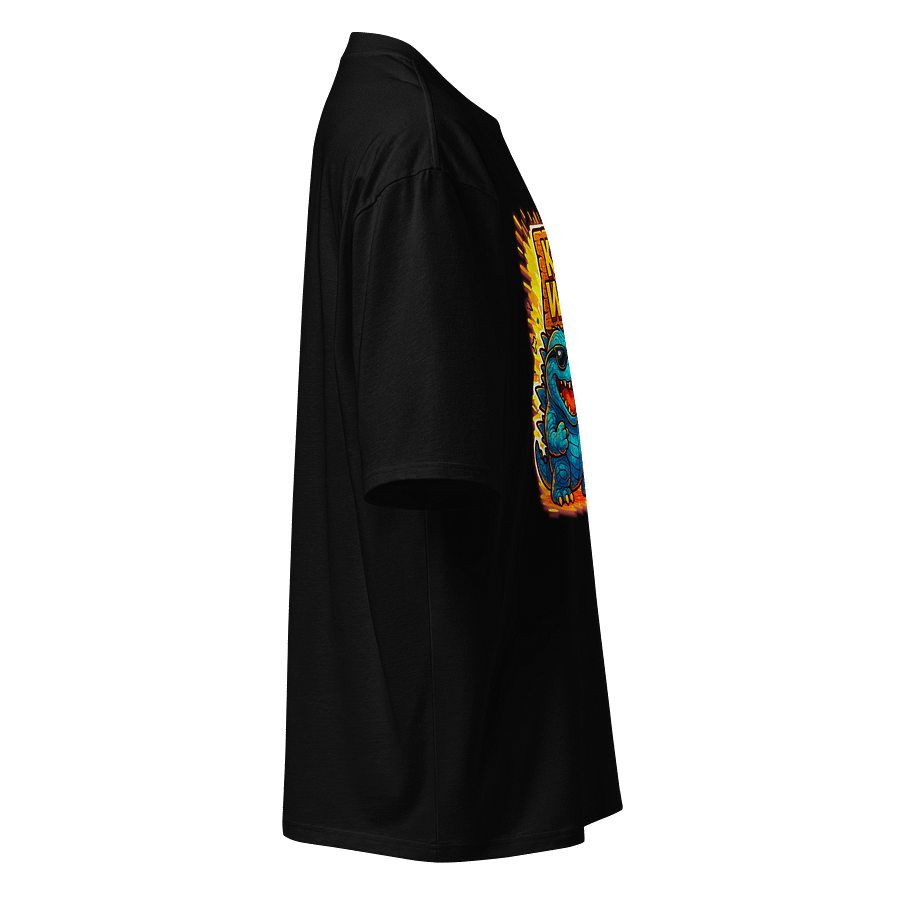 Kaiju Watch Party Time Oversized Tee product image (3)