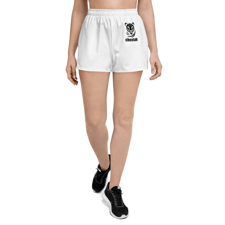 cheetah athletics shorts white (womans) product image (1)