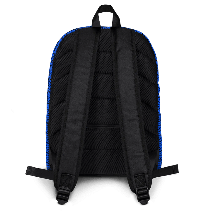 Blue Man Fans Hand Print Backpack product image (2)