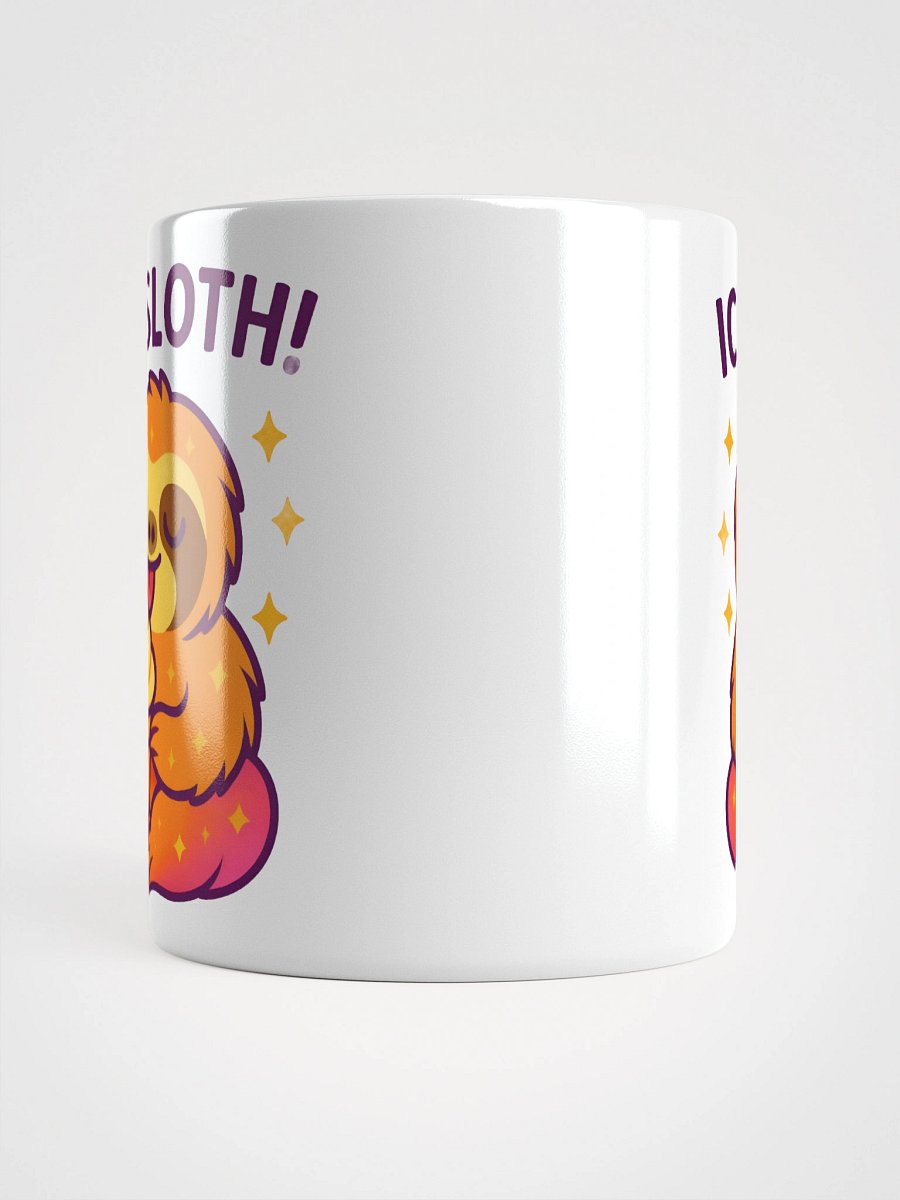 Ice Sloth Mug – Cute Slow-Movin’ Sloth with Soft Serve Ice Cream Design product image (5)