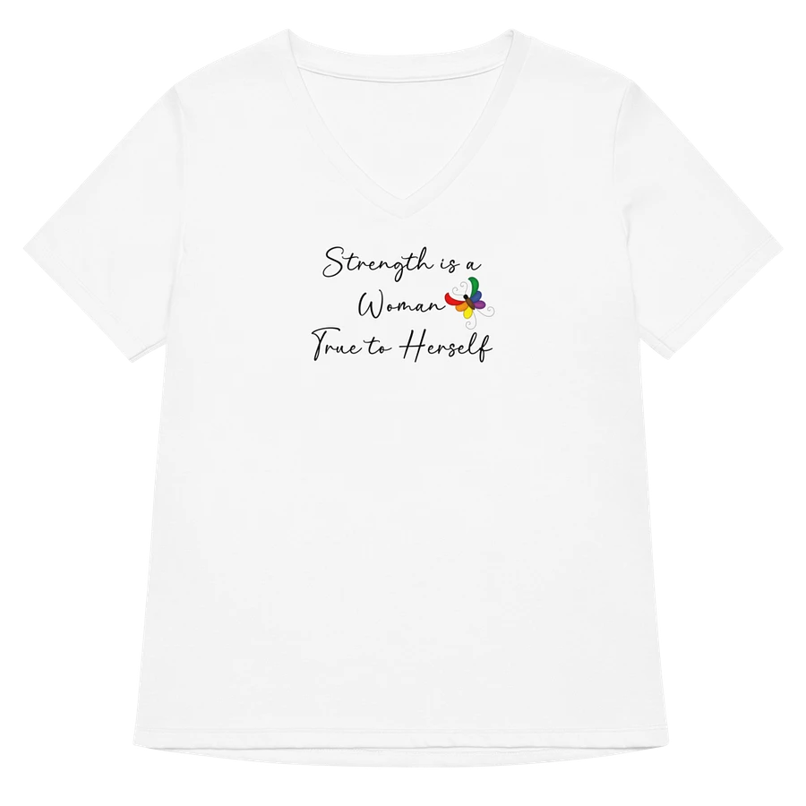 Strength Is - Women's V-Neck T (wt) product image (6)