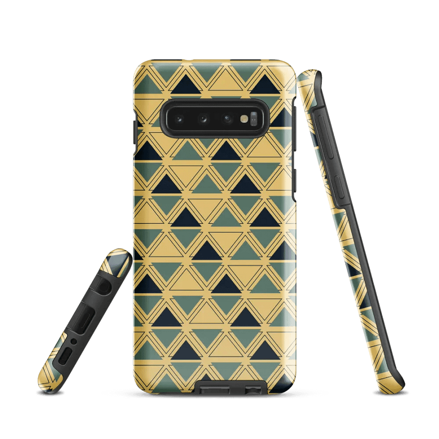 Triangulated Night 2 Geometric Samsung Galaxy Tough Case product image (1)