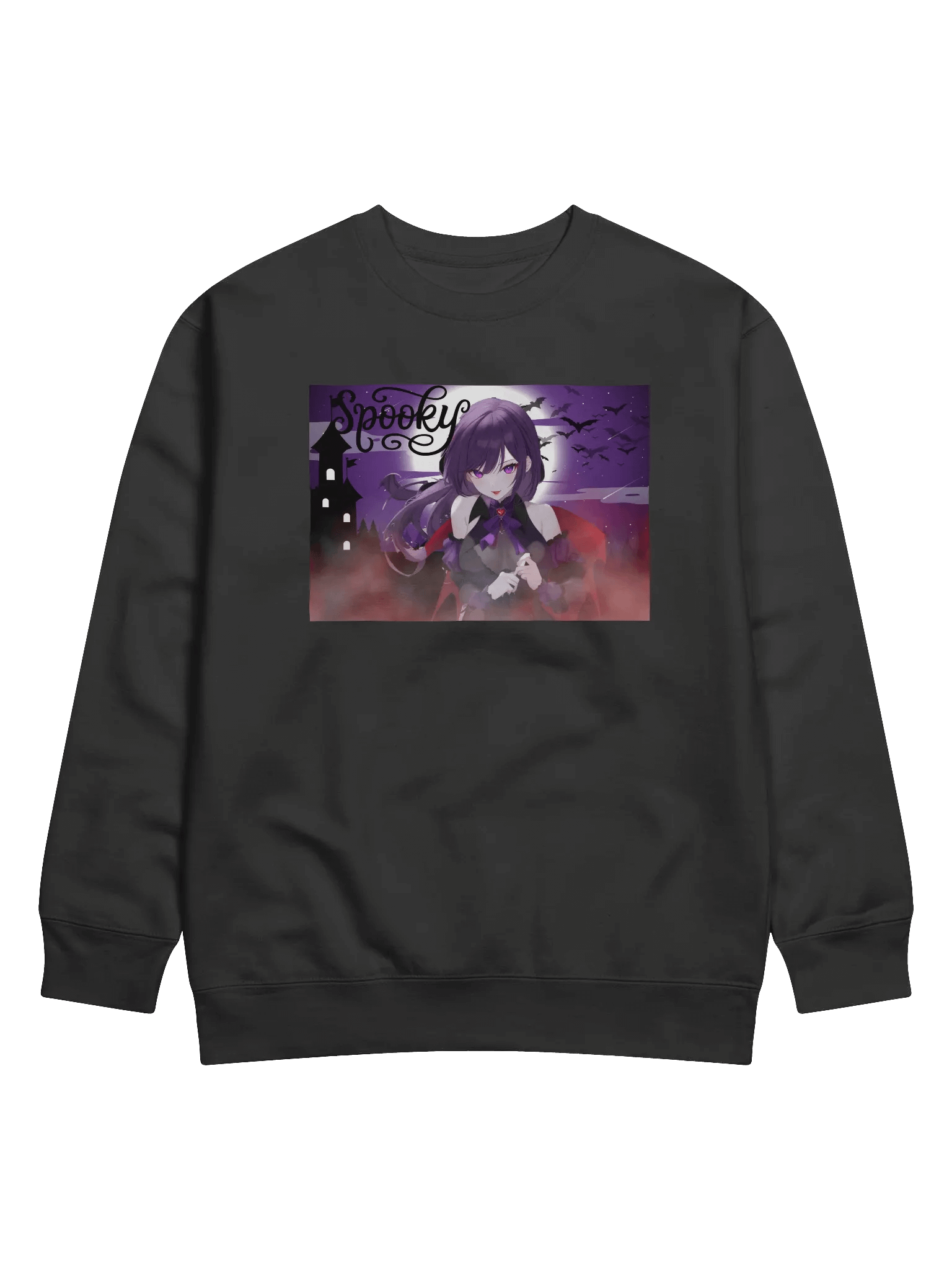 Spooky Night Anime Premium Sweatshirt product image (1)