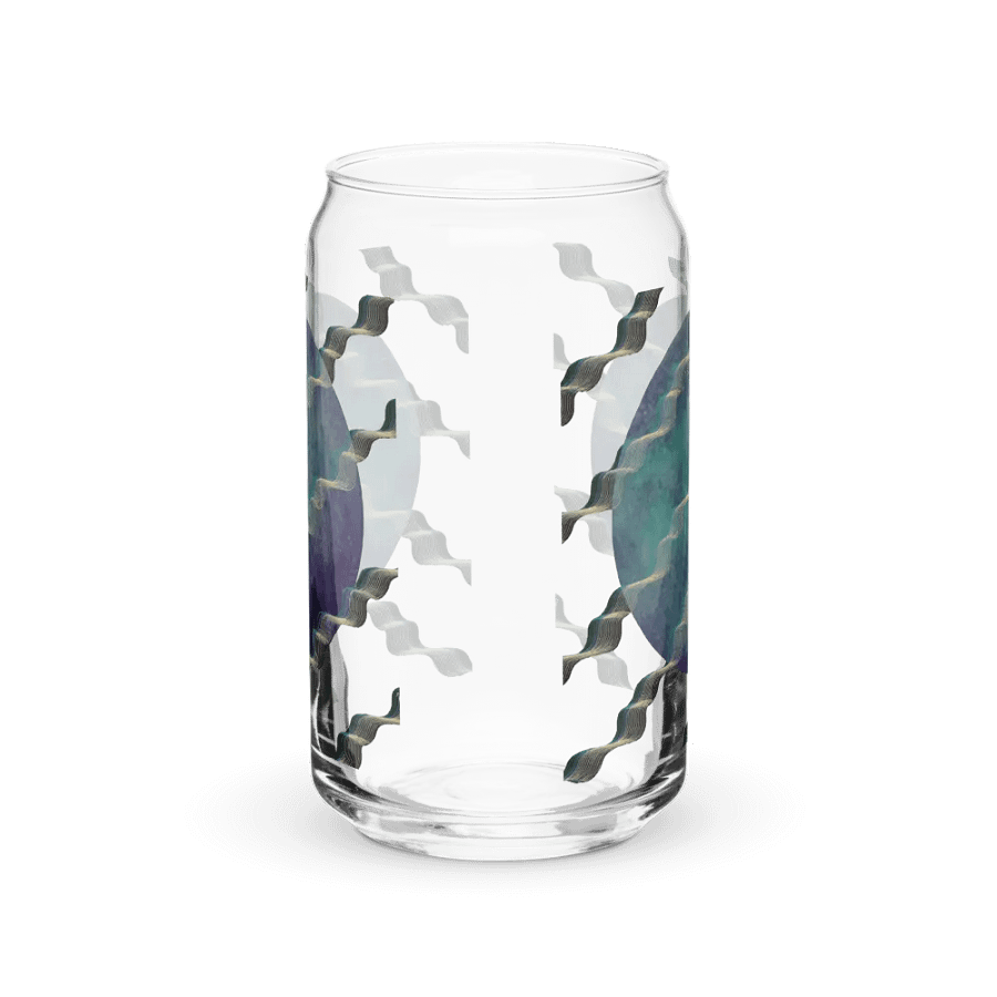 Moonlight Retro wave Can-Shaped Glass product image (2)