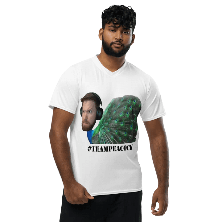 #TeamPeacock V-Neck product image (1)