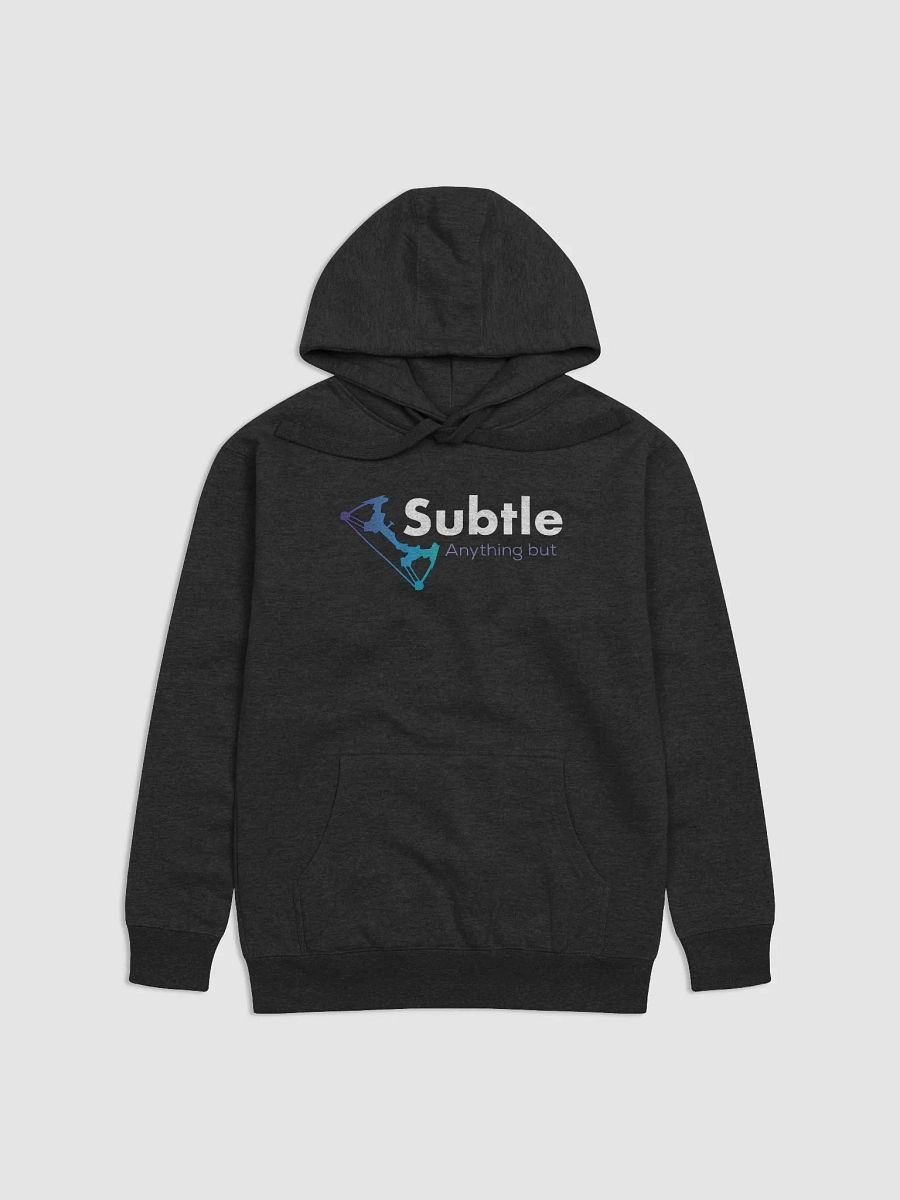 Anything But Subtle - White Text - Hoodie product image (1)