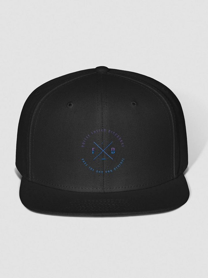 CFD embroidered wool cap product image (1)