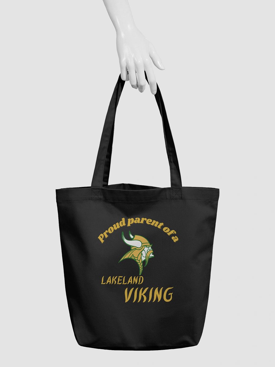 Proud Parent of a Lakeland Viking Organic Cotton Tote – Eco-Friendly School Spirit Bag product image (3)