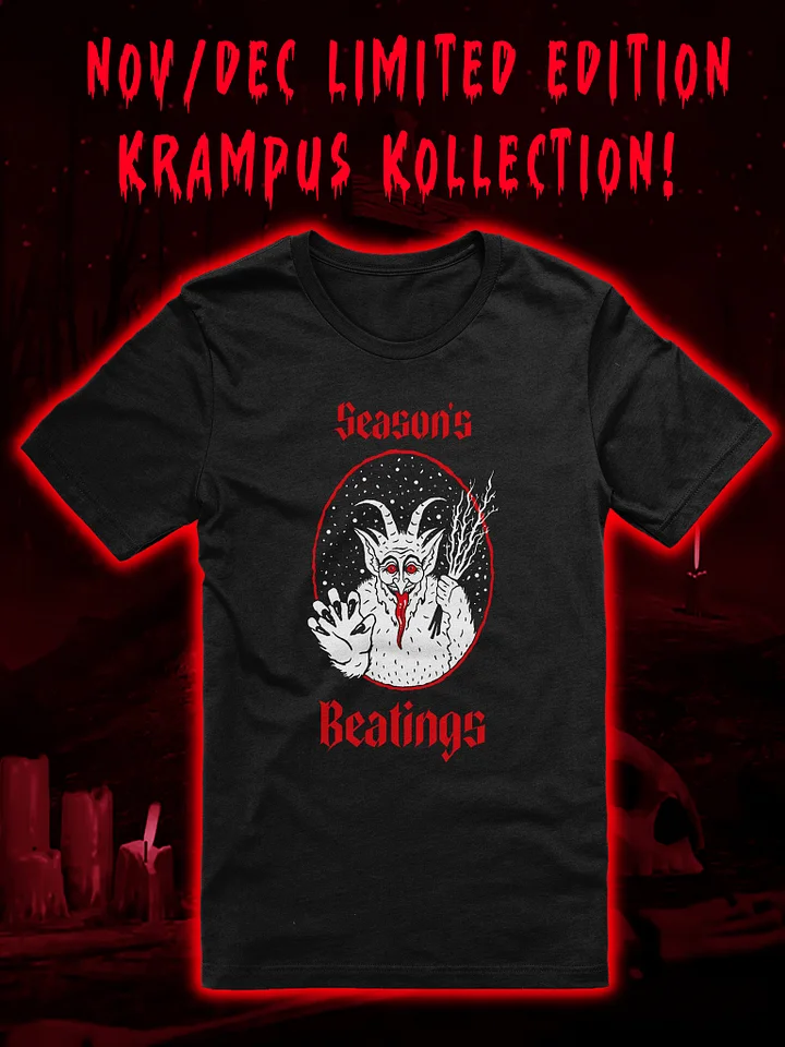 Season's Beatings 2023 Krampus Tshirt product image (1)