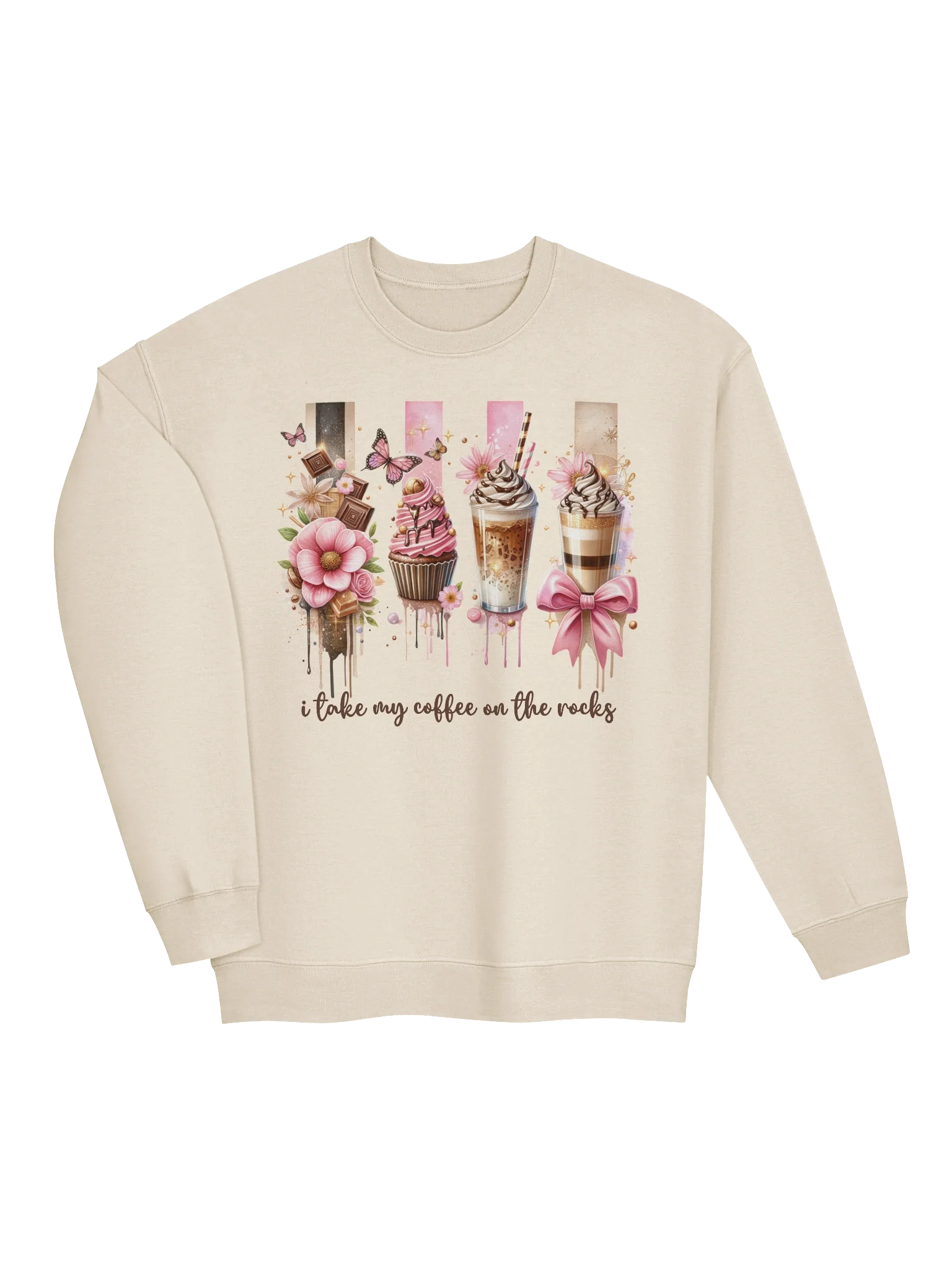 'Coffee on the Rocks' Crewneck Sweatshirt product image (31)