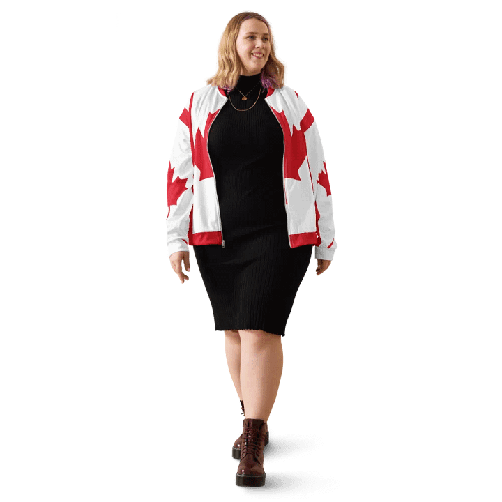 All-Over Print Bomber Jacket - Canada product image (1)