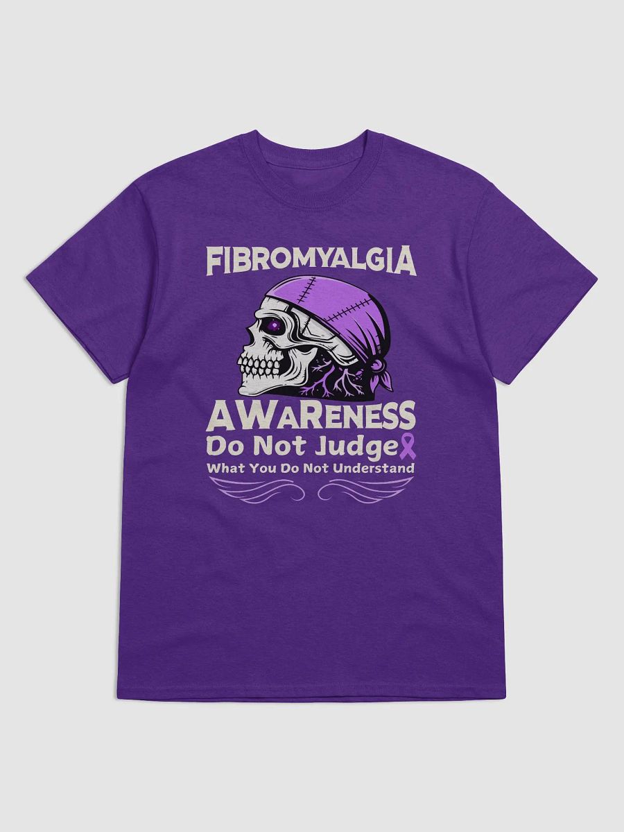 Fibromyalgia Awareness T-Shirt - Do Not Judge What You Do Not Understand product image (1)