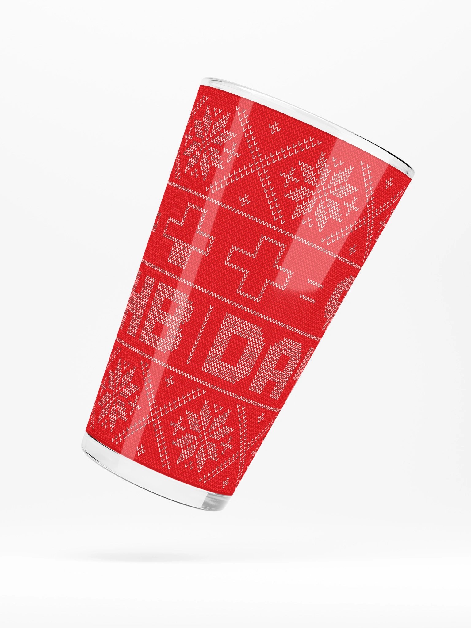 HappyBombs Festive Knit Pint Glass product image (5)