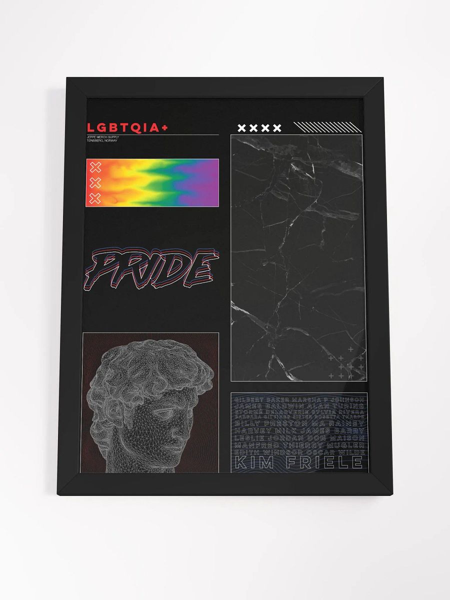 LGBTQIA+ Pride Framed Poster product image (19)