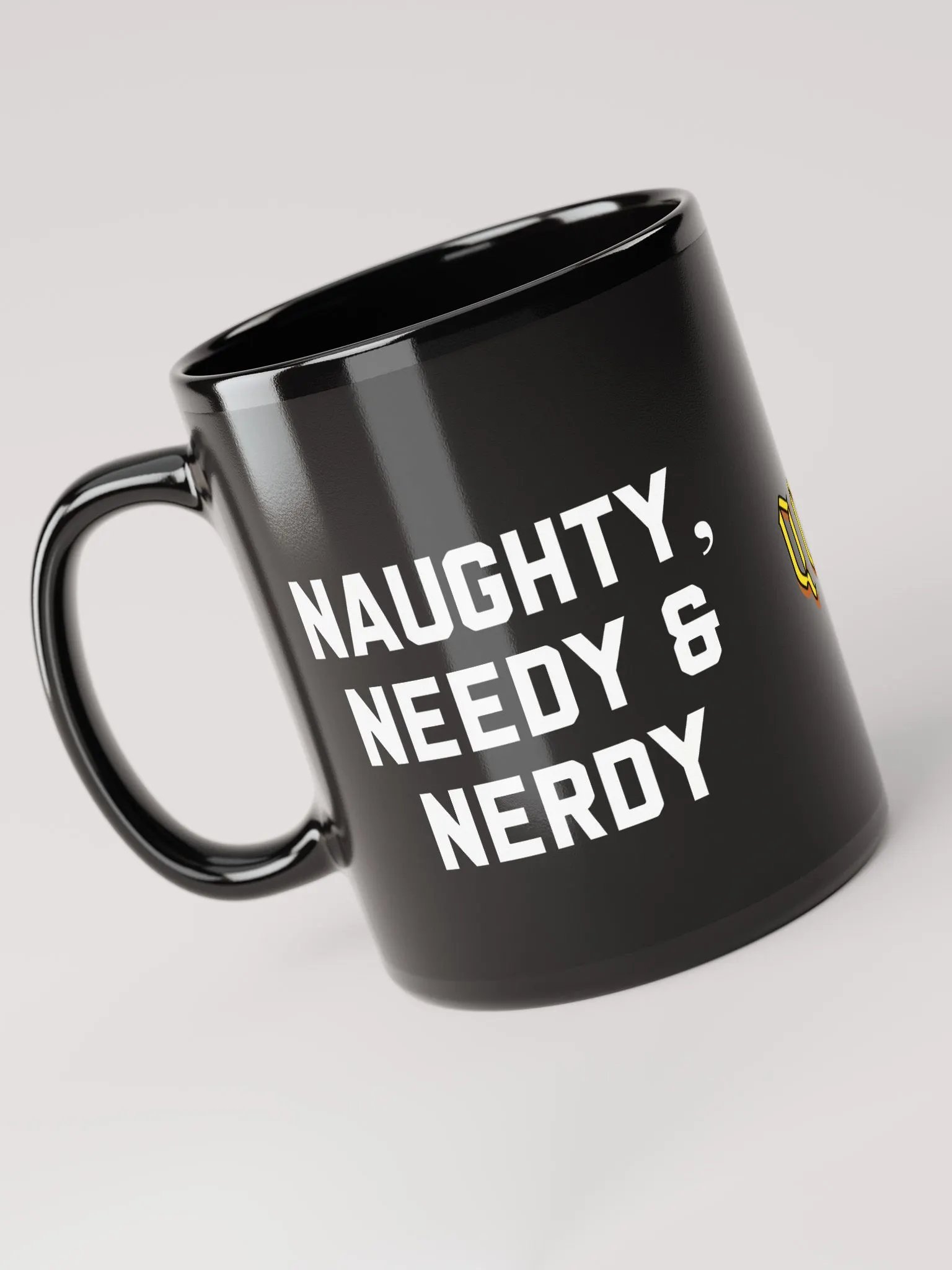 Naughty, Needy & Nerdy - Black Mug product image (5)