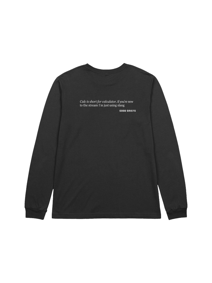 Calc is Short for... Women's Long Sleeve Shirt product image (8)